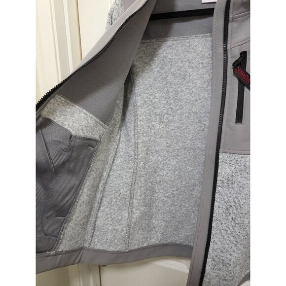 NWT Canada Weather Gear Women's Gray & Light Gray Full-Zip Hoodie Jacket Size s/ - Picture 7 of 10